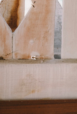 Серьга "Булавка" большая (1 шт)