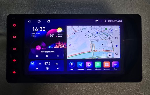 Магнитола для Mitsubishi (206x105мм) - Carmedia MKD-7118-S10 Android 10, ТОП Процессор, 4ГБ-64ГБ, SIM-слот