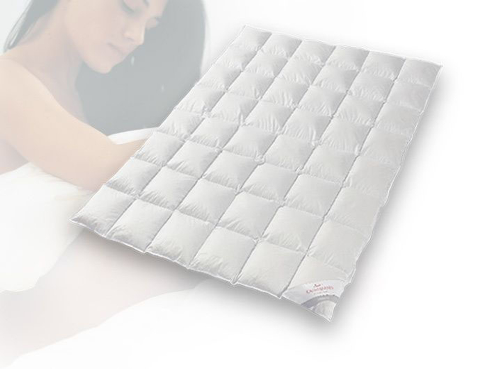 Одеяло пуховое легкое 200х200 Kauffmann Лиосилк 200 Австрия