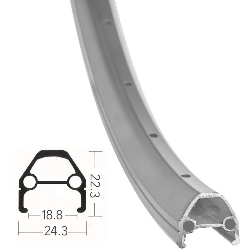 Двойной обод СТЕЛС для колеса дорожного велосипеда 28