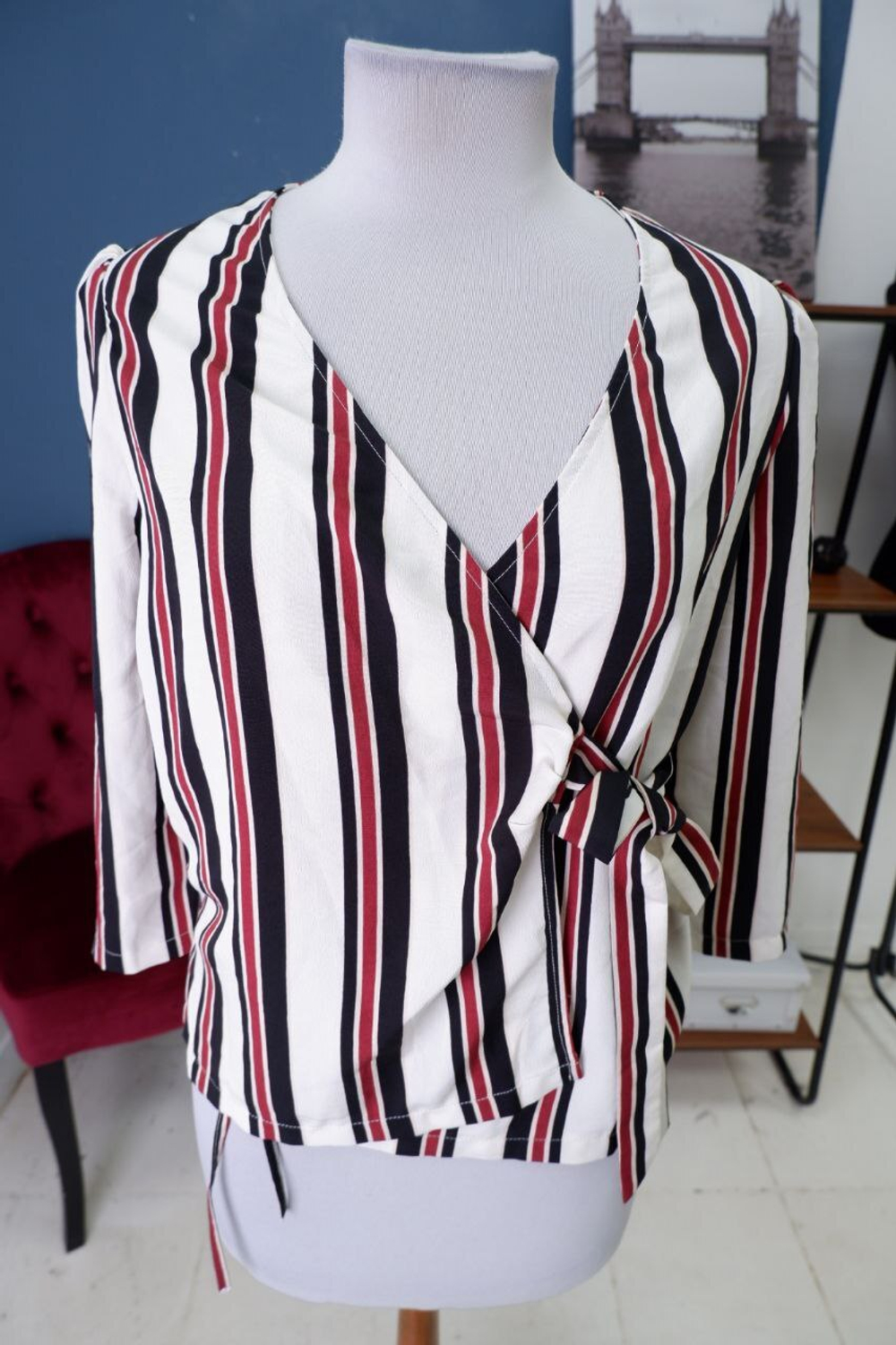 Блуза Primark в полоску 42 размер