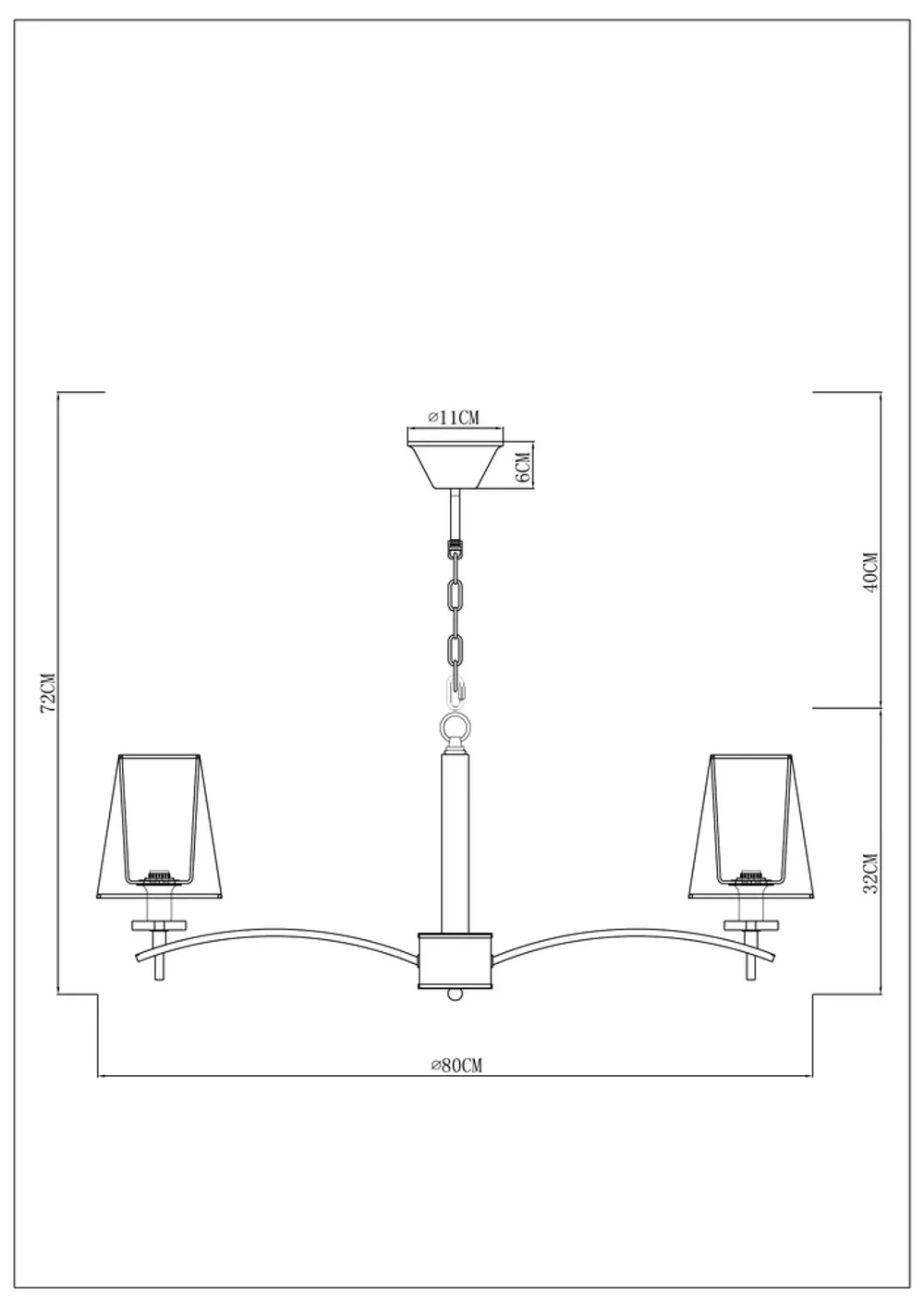 Подвесная люстра Arte Lamp KENSINGTON
