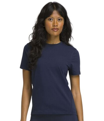 Женская теннисная футболка Wilson Team Graphic - classic navy