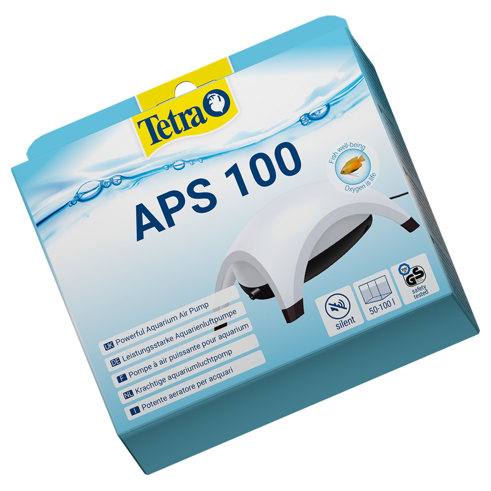 Tetra AРS 100 компрессор для аквариумов 50-100 л белый