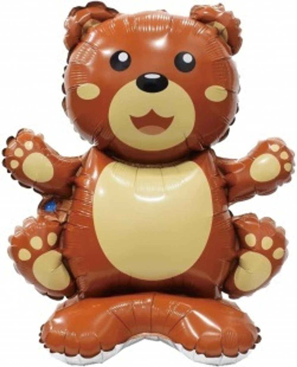 Шар 3D (23""/58 см) Фигура на подставке, Мишка, 1 шт. в уп. З89