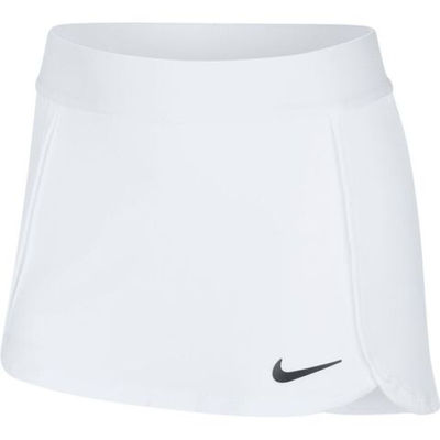 Юбка для девочки теннисная Nike Court Skirt STR - white/black