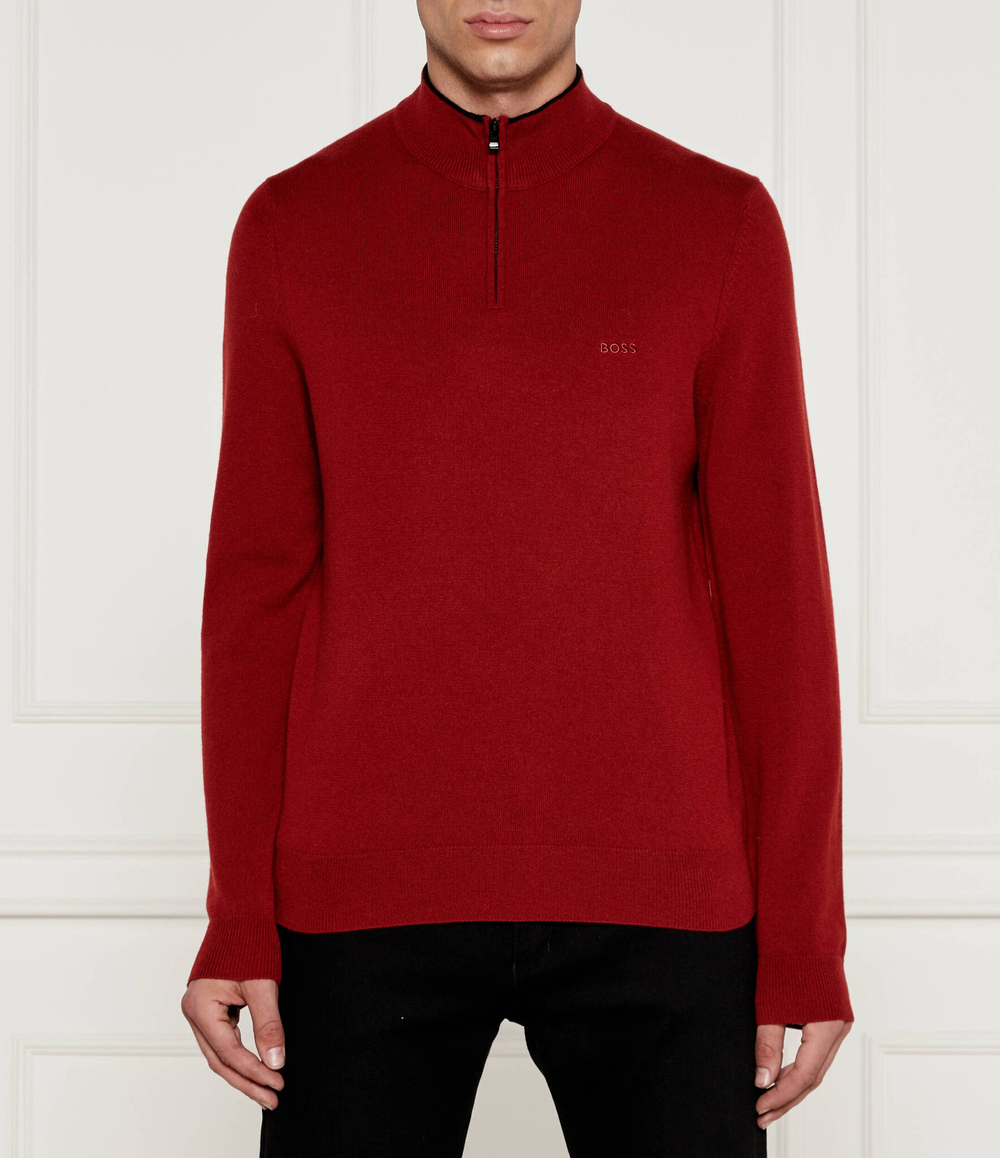 Шерстяной свитер Emarlo BOSS BLACK - красный(50530314)