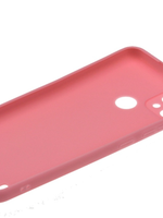 Накладка Realme C21 силикон матовый розовый Zibelino