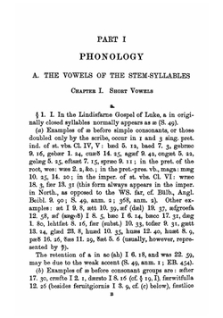 The language of the Northumbrian gloss to the Gospel of St. Luke | Kellum Margaret Dutton
