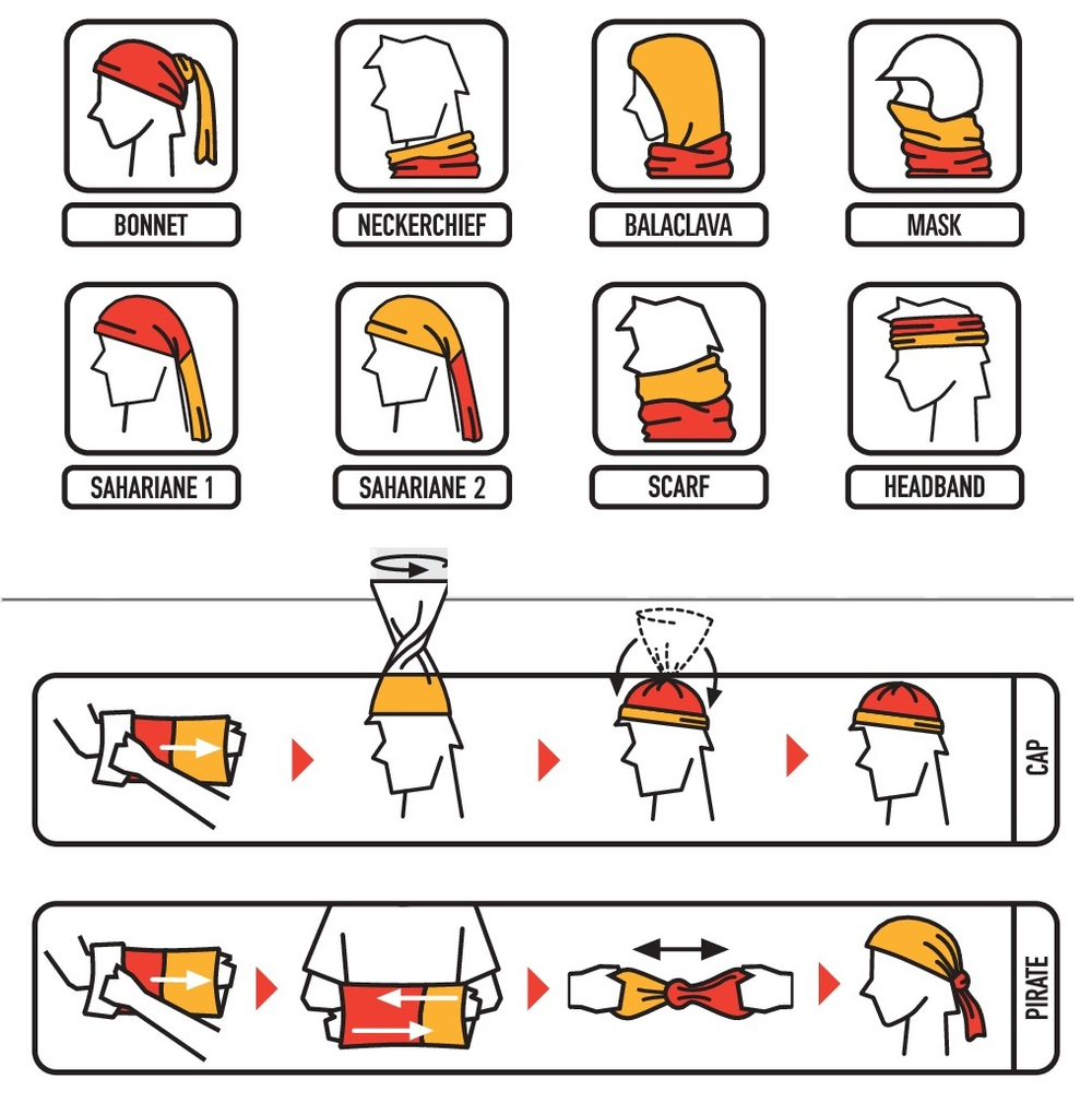 Бандана BUFF Polar Derlay Multi