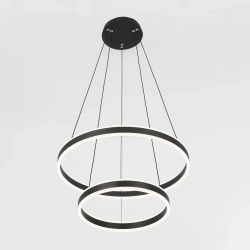 Citilux Дуэт CL719641 LED Люстра подвесная с пультом Чёрная