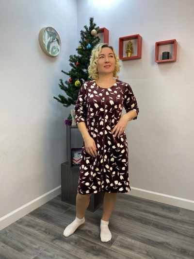 Халат женский "114 В.П" молния набивка (159)