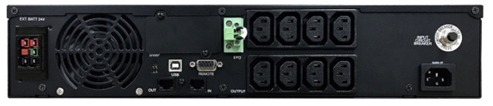 Источник бесперебойного питания Powercom SRT-1000A LCD