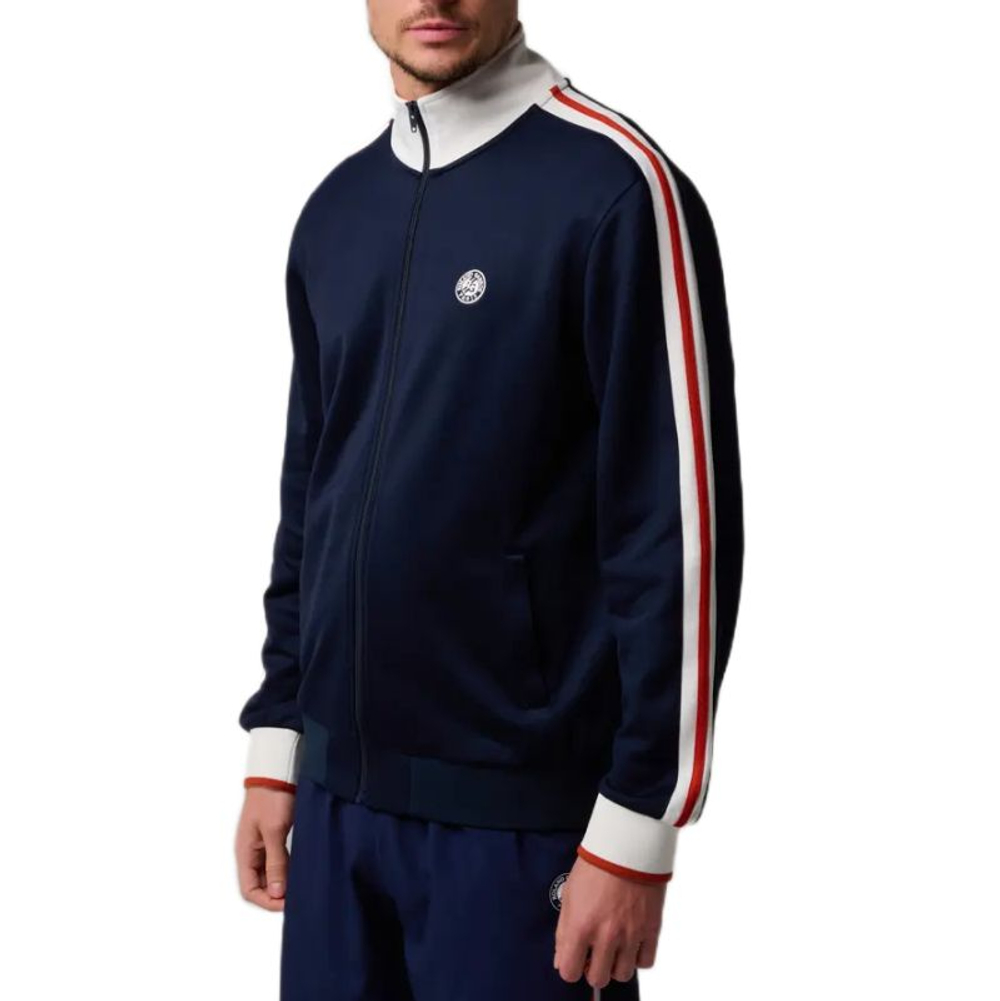 Мужская теннисная кофта Roland Garros Performance - navy blue