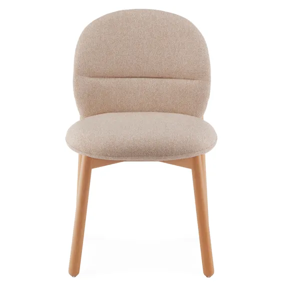Стул Meiko бежевый, ножки бук