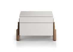 Тумба прикроватная Basic 2 ящика ширина 60 см (дымка)