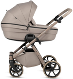 Детская коляска Tutis Uno 6 Plus Essential collection 3 в 1 с автокреслом Elo Lux EduSky Black 1602172 Taupe с сумкой