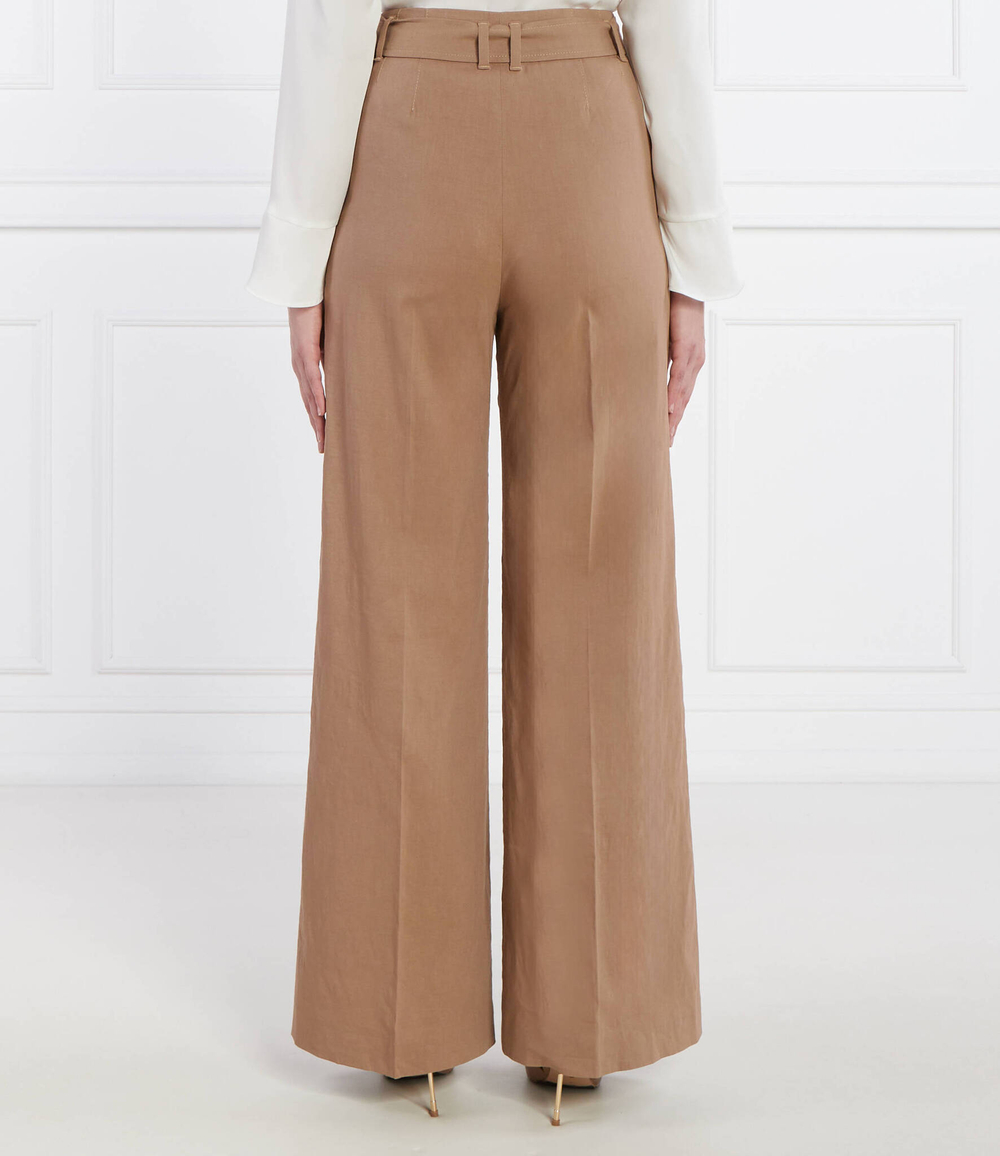 Льняное штаны Tasena BOSS BLACK - коричневый(50512889)