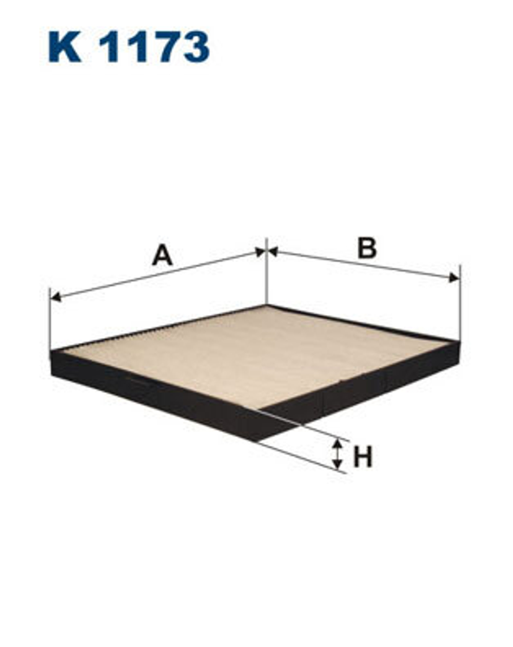 FILTRON - K1173-FLT - Filter, vazduh unutrasnjeg prostora