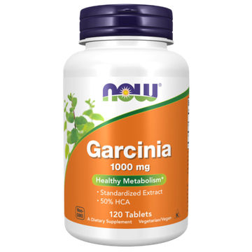 Now Foods Garcinia 1000 mg 120 tablets, Гарциния Камбоджийская
