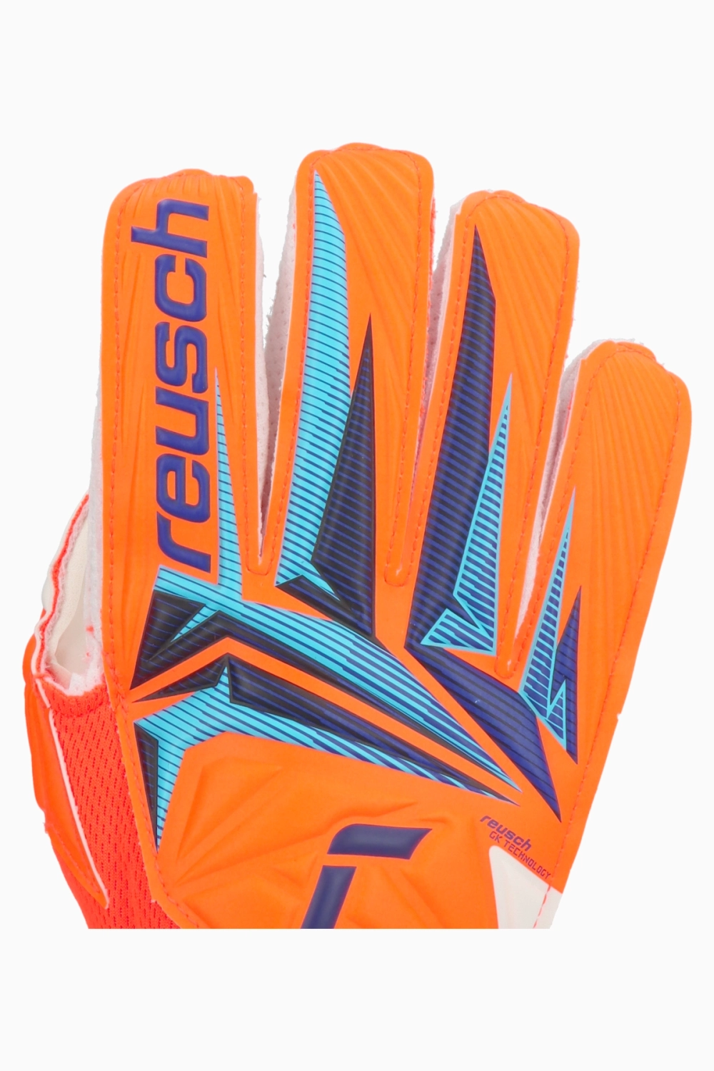 Вратарские перчатки Reusch Attrakt Advance Junior - оранжевый