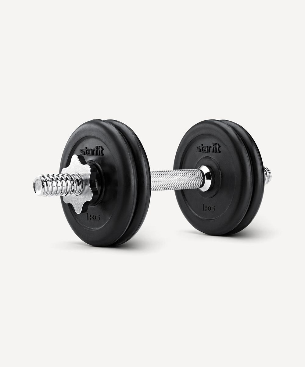 Гантель разборная обрезиненная в коробке DB-716, 5 кг