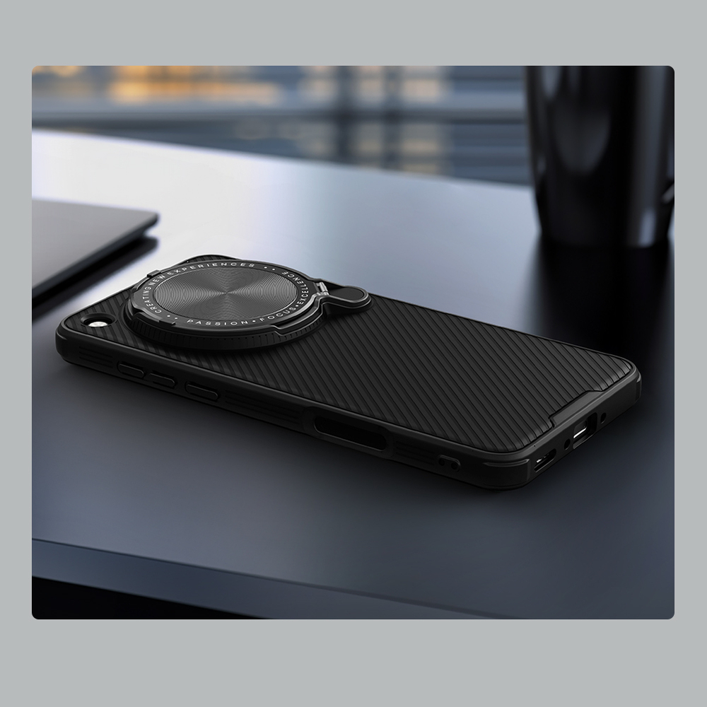Чехол c поддержкой MagSafe от Nillkin на OPPO Find X8 Ultra с металлической откидной крышкой, серия CamShield Prop Magnetic Case