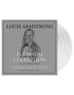 Louis Armstrong. Platinum Collection (3LP white) Луи Армстронг - новая запечатанная виниловая пластинка