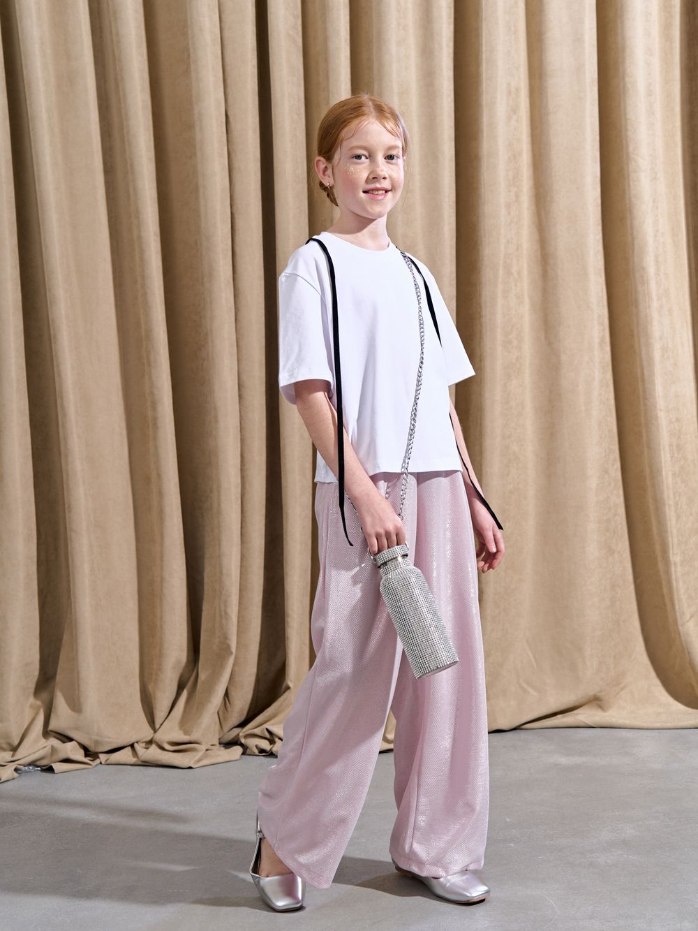 Футболка с бантом "Сахар" 7+