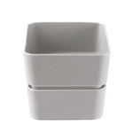 Кашпо "Фиори" (0,45л.) Цв. Серый жемчуг