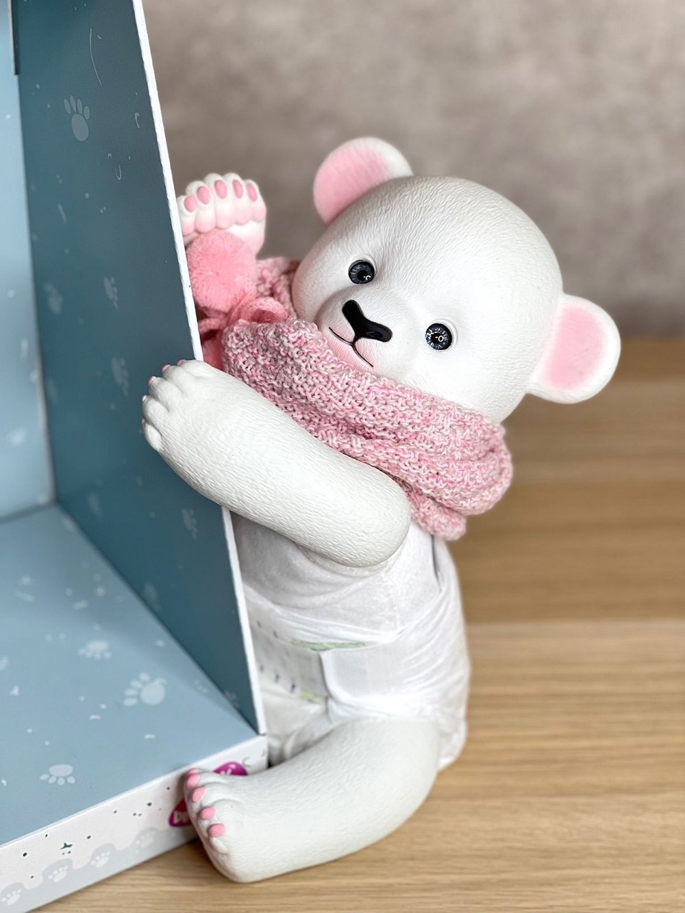 Игрушка мягконабивная 35см AniReal Медвежонок (60160)