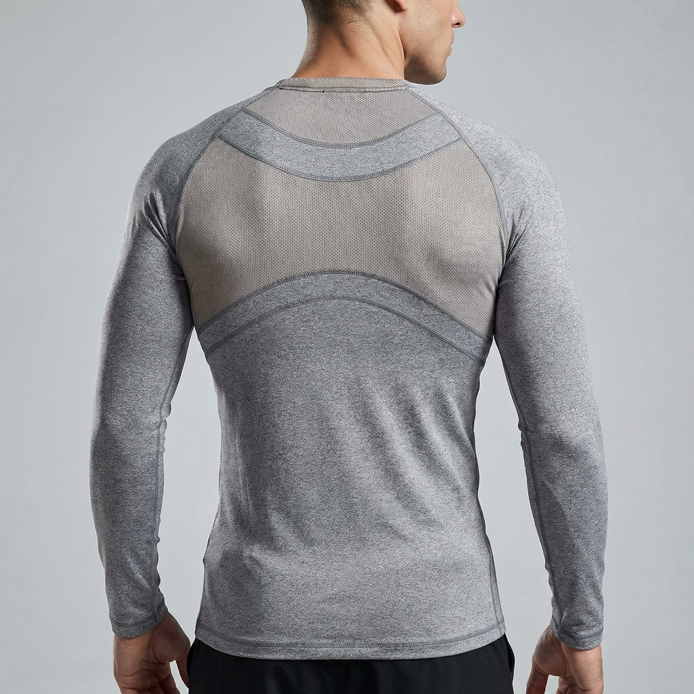 Рашгард Myprotein Grey LS
