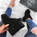 Timberland Boots Black с мехом