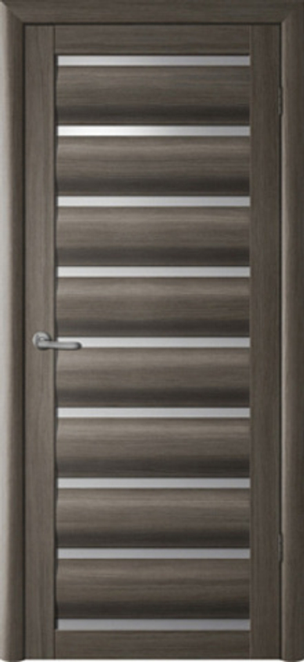 Межкомнатные двери Сидней, Эко-шпон, Кедр серый