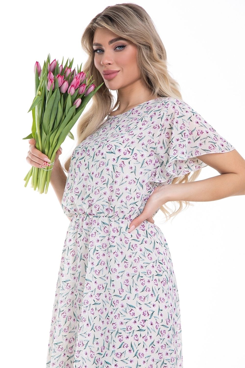 Платье Нимфа (шифон,весна) Diolche (Акция)