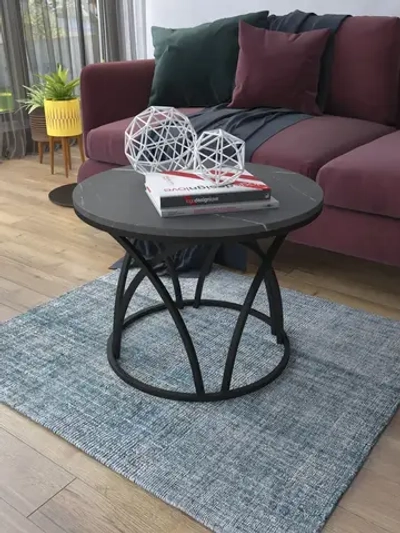 Журнальный стол Тюльпан - ЧЧ - МДФ в ПВХ