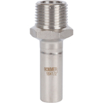 ROMMER Вставка с НР 15x1/2" из нержавеющей стали прессовой
