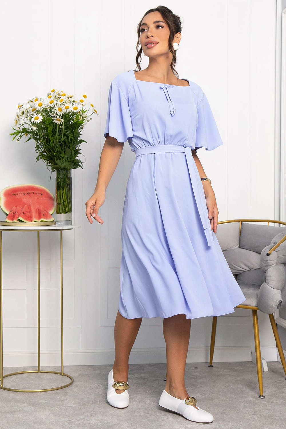 Платье Трепет любви (голубое) П13918-39М LT Collection