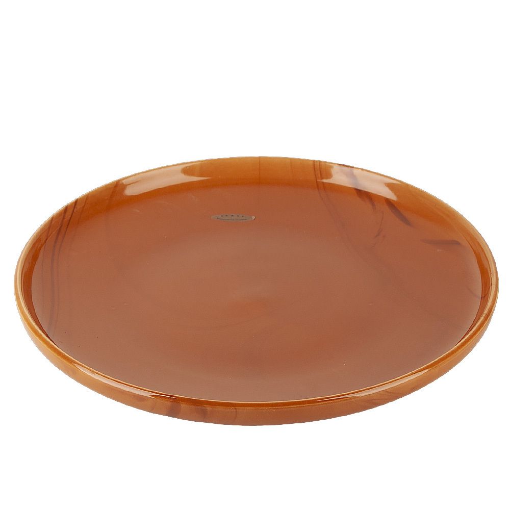 Тарелка "Wooden Grain" d= 25,5см (фарфор) (min4) (транспортная упаковка)