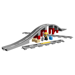 LEGO DUPLO Town — Железнодорожные пути и виадук 10872 / артикул   10872  / GTIN 5702016117240
