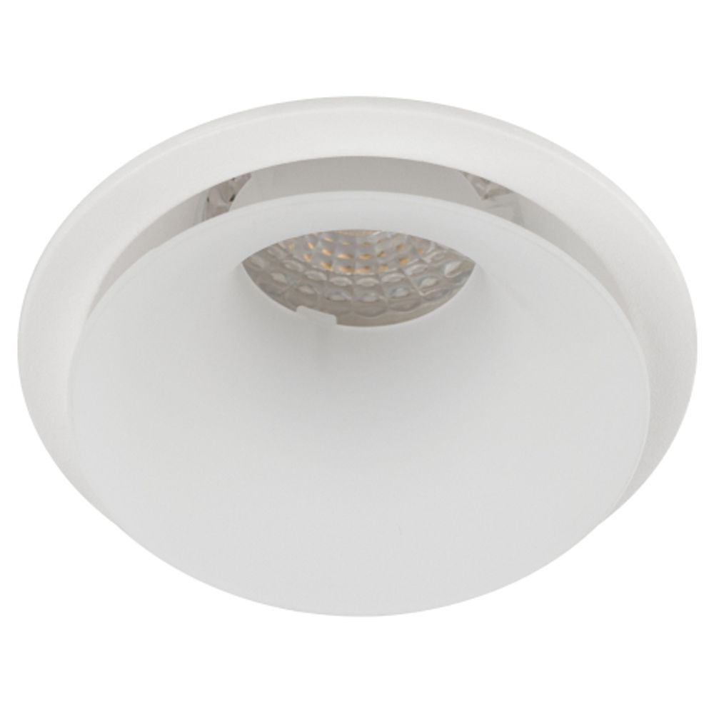 Встраиваемый светильник декоративный ЭРА KL103 WH MR16 GU5.3 белый | Декоративные встраиваемые светильники