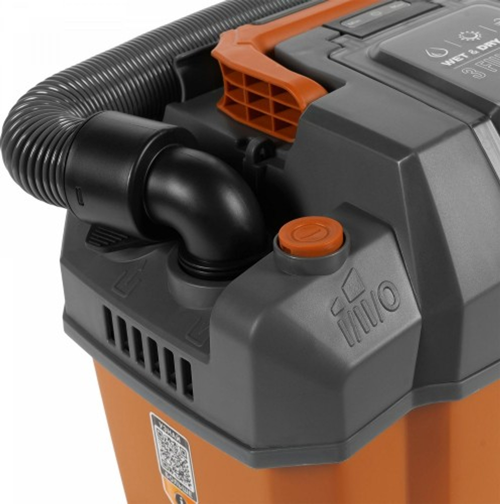 Пылесос для сухой и влажной уборки DAEWOO DAVC 1012Li SET аккумуляторный