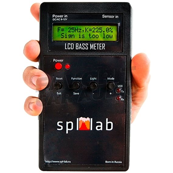 SPL-LAB LCD Bass Meter (Second Edition)