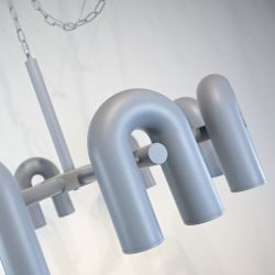 Подвесная Люстра Fanny 16 Grey By Imperiumloft