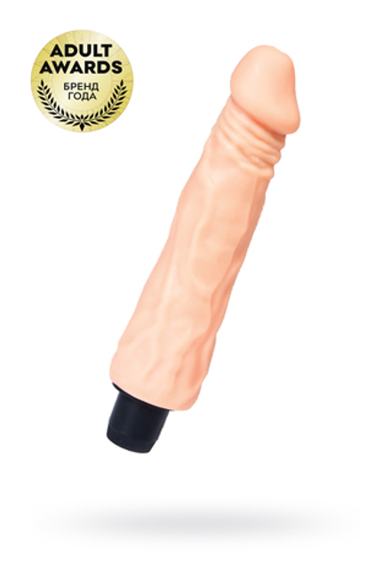 Реалистичный вибратор A-Toys by TOYFA Hook, TPE, телесный, 23 см