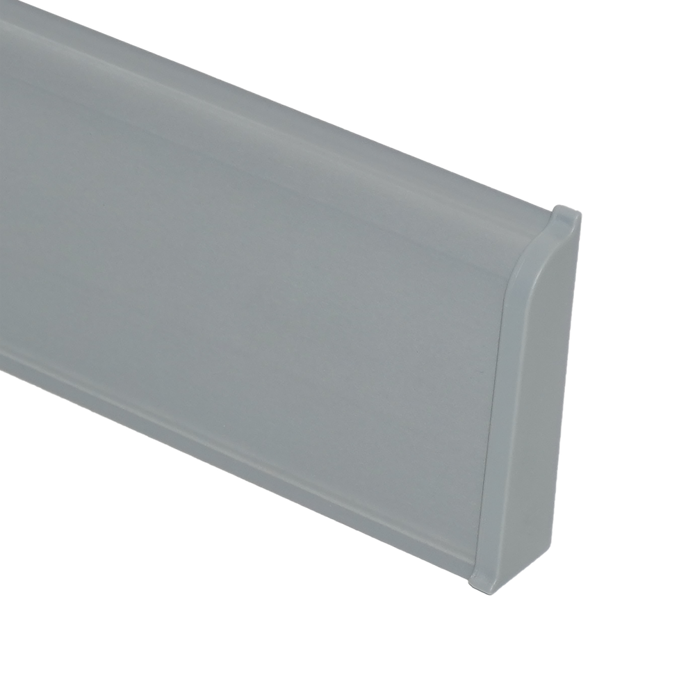 Торцевые заглушки к плинтусу Arbiton VIGO 60 Тёмно-серый (2шт)