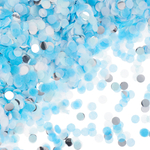 Конфетти купаж, Холодный микс, Металлик, 1 см, 50 г. ВВ