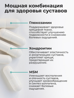 Глюкозамин хондроитин MSM / Soul Way / 120 капсул