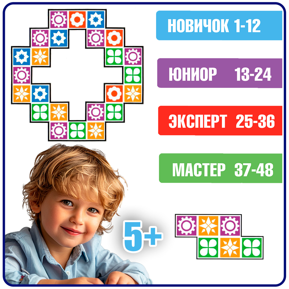 Настольная логическая игра «мультикубики логика сложения»