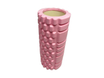 Ролик массажный для йоги MARK19 Yoga Mesh 33x14 см розовый